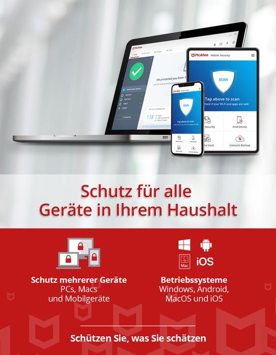 Produktbild McAfee AntiVirus Plus (10 User, 12 Monate)