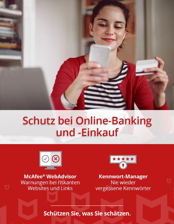 Produktbild McAfee LiveSafe (1 User, 12 Monate)