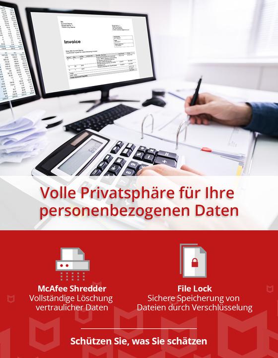 Produktbild McAfee LiveSafe (1 User, 12 Monate)