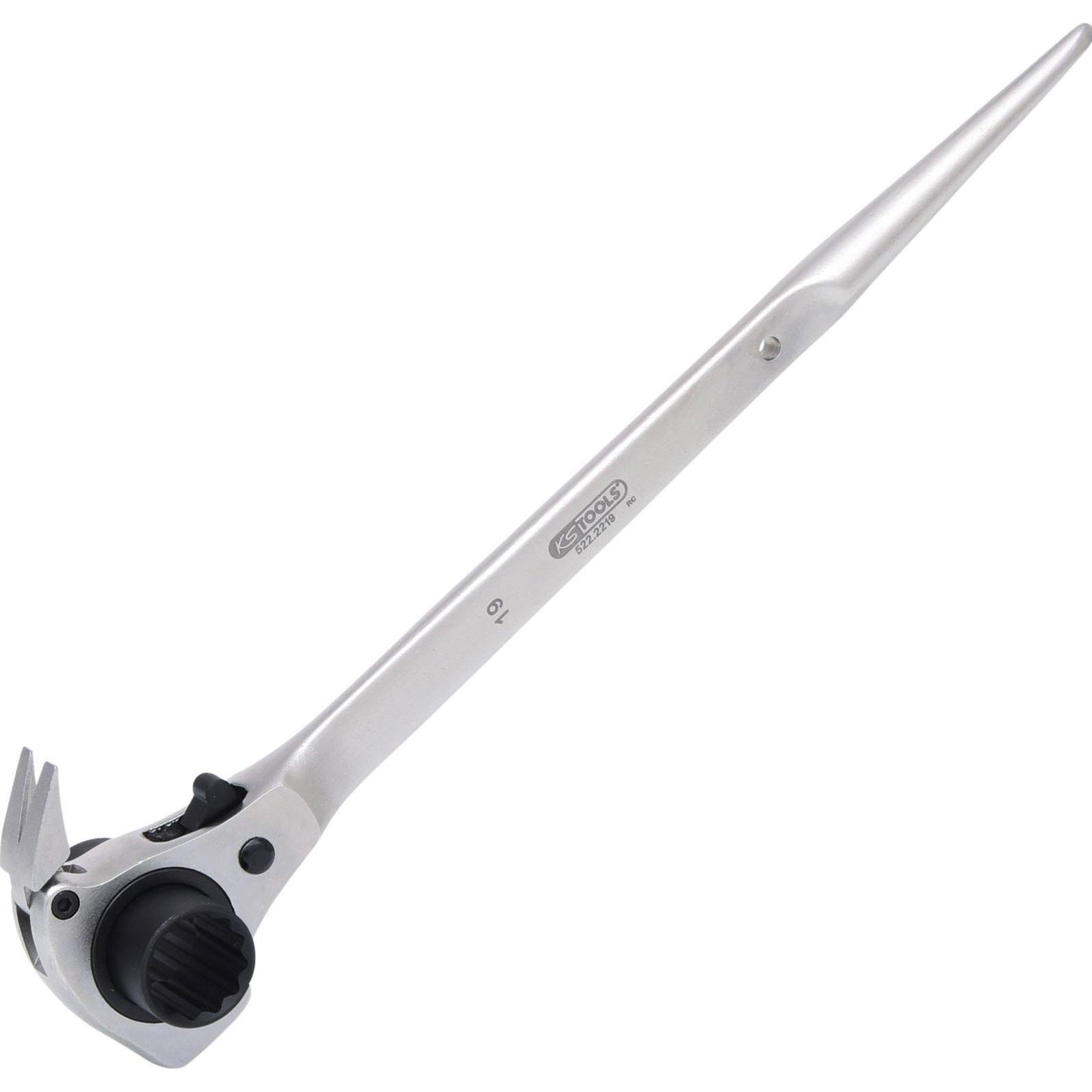 KS Tools, Schraubenschlüssel, 4 in 1 Gerüstbauschlüssel (22 mm)