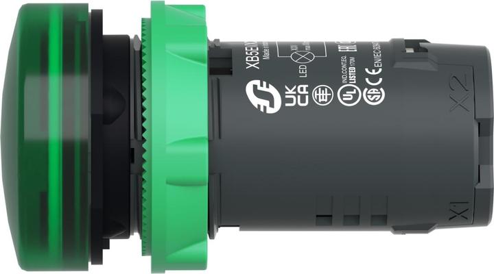 Actual product image Schneider Electric LED Pilot Light Complete GREEN 24V
