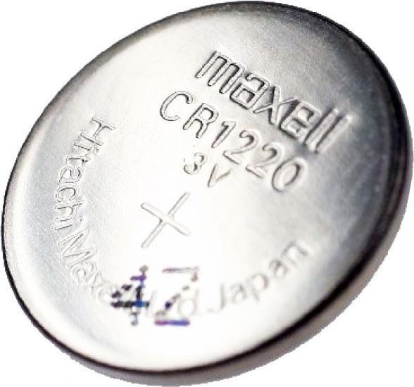 Produktbild AccuCell Batterie CR1220, IEC CR1220, 5 Stück (5 Stk., CR1220, 38 mAh)
