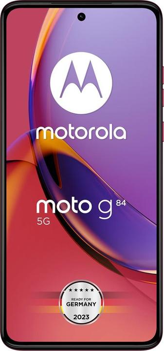 Produktbild Motorola Moto G84 (256 GB, Viva Magenta, 6.50", Hybrid Dual SIM, 5G)