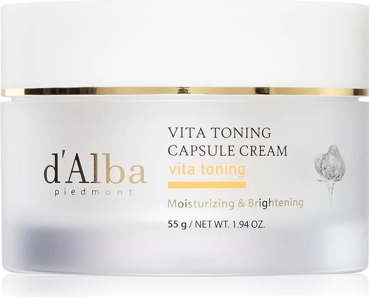 Actual product image d'Alba Toning Capsule Cream