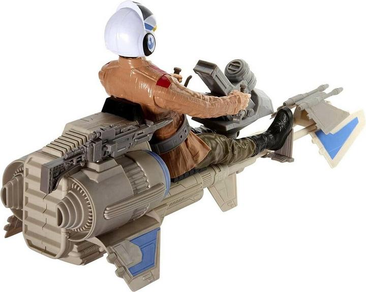 Actual product image Hasbro Poe Dameron mit Speeder Figuren-Set