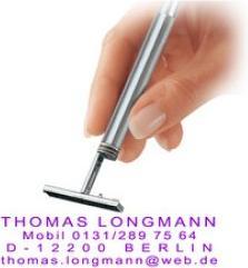 Produktbild Schmorrde Heri Stempel-Kugelschreiber 6221, silber / schwarz