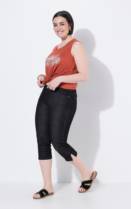 Actual product image Ulla Popken Stretch Fit Denim Capris (46)