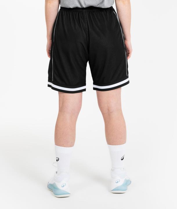Kipsta Damen/Herren Basketball Shorts wendbar leicht - SHR 500 schwarz-weiss (S)