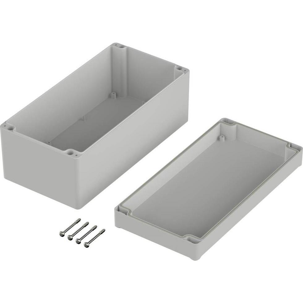 Thumbnail - Bopla Gehäuse Polycarbonat IP65 250x120x102mm (Gehäuse), Elektronikzubehör + Gehäuse, Grau