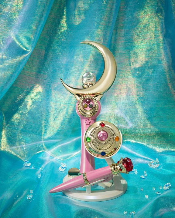 Image du produit Bandai Sailor Moon Proplica Réplique 1/1 Sceptre de la Lune Brilliant Color Edition 26 cm