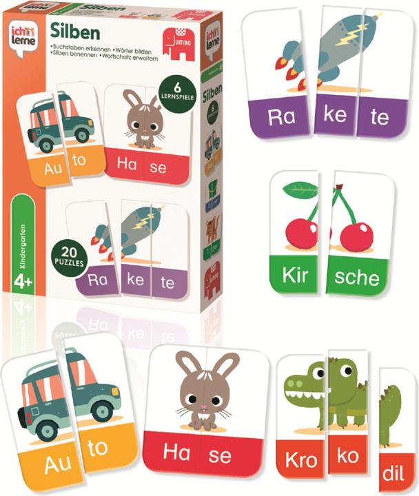 Produktbild Jumbo Ich lerne Silben (Deutsch, 4 - 7 Jahre)