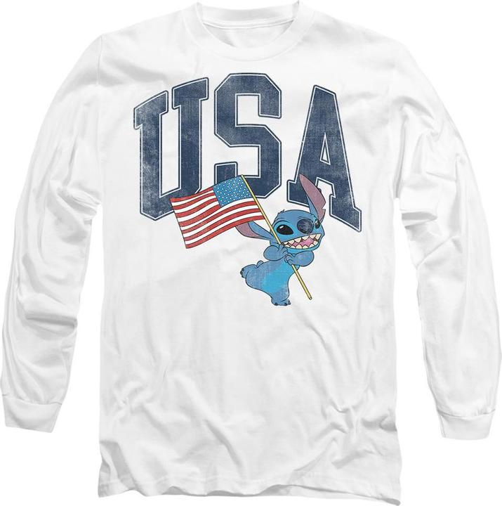 Produktbild Lilo & Stitch TShirt die USA Langärmlig (M)