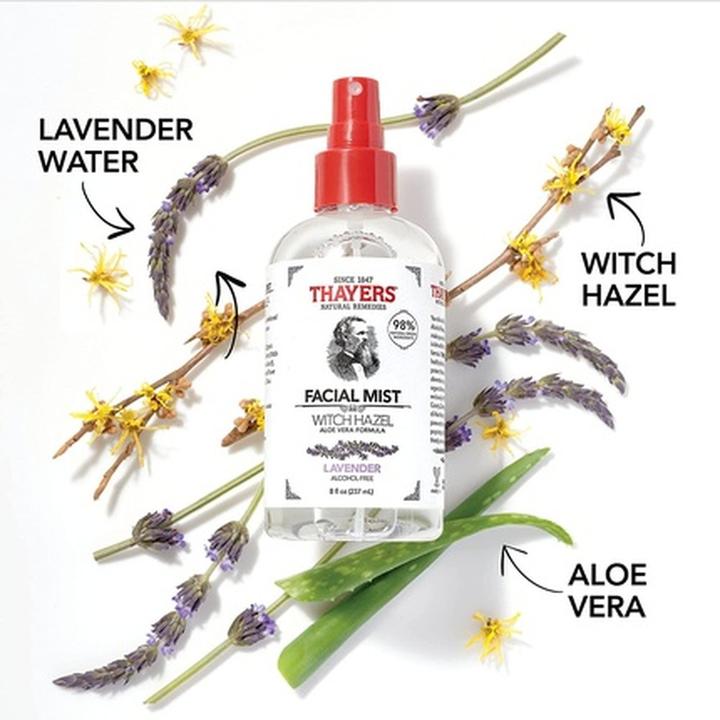Actual product image Thayers Lavender facial mist 237ml (Face toner, 237 ml)