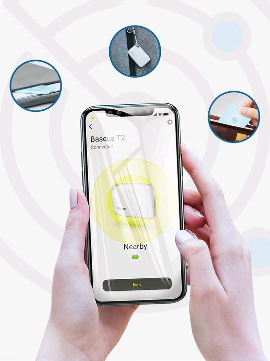 Produktbild Baseus Intelligent T2 ropetype anti-loss device Blue