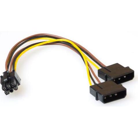 MicroConnect PCI Express Power Splitter Netzteil & Spannungsumwandler, Interne Kabel (PC)