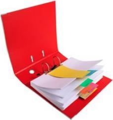 Actual product image Exacompta Separator strips Forever 10.5 x 24 cm, trapezoid, 100 pcs - light blue