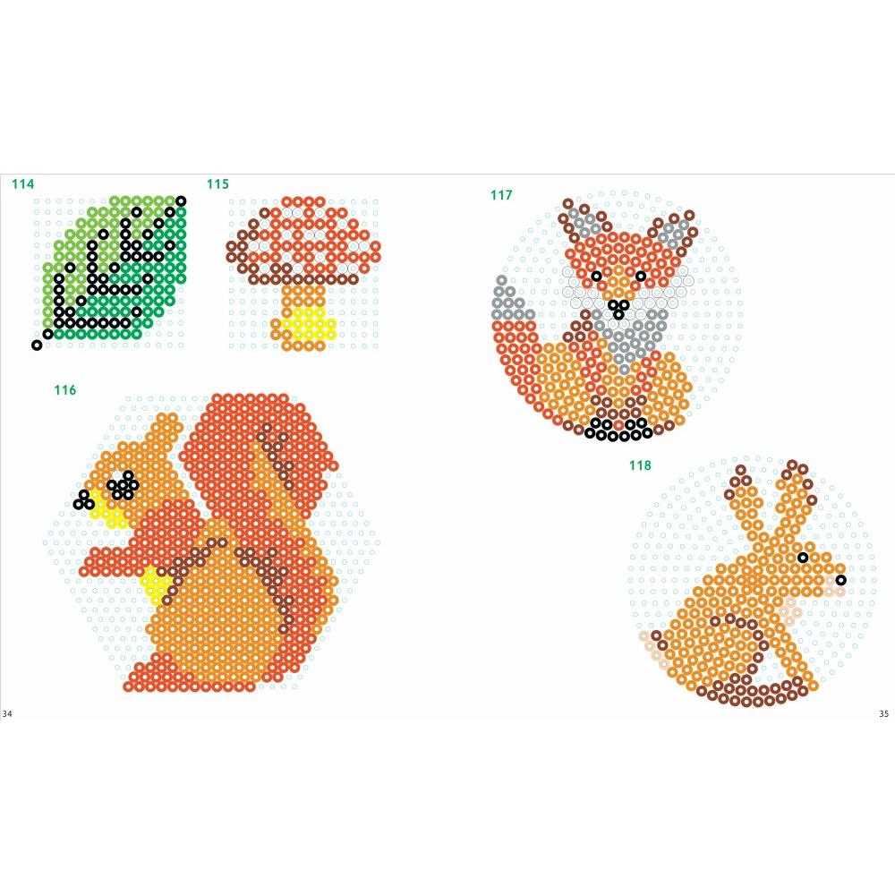 Thumbnail - Bassermann Mein buntes Vorlagenbuch - Bügelperlen