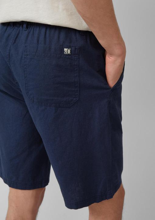 Actual product image S.Oliver Hose Detroit: Bermuda aus Baumwoll- und Leinenmix im Relaxed Fit (36)