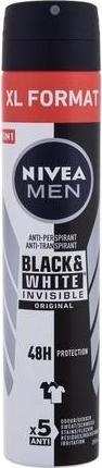 Actual product image NIVEA Antiperspirant For Menack & White Original 200 Ml (Spray, 200 ml)