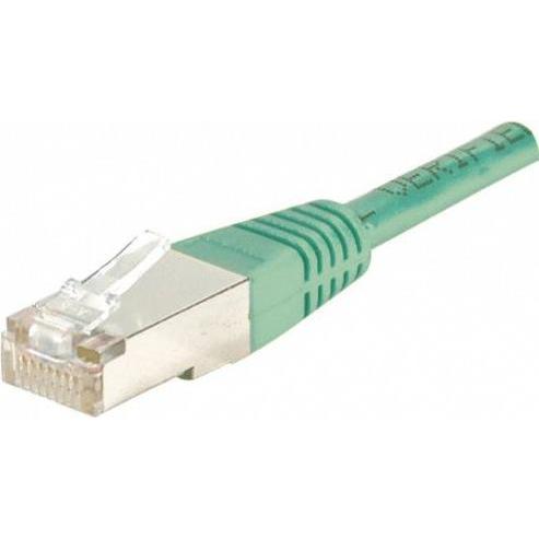 Thumbnail - Exertis Connect Patchkabel F/UTP, CAT.6, grün, 30,0 m Patchkabel mit besonders schmalem Knickschutz (F/UTP, CAT6, 30 m),...