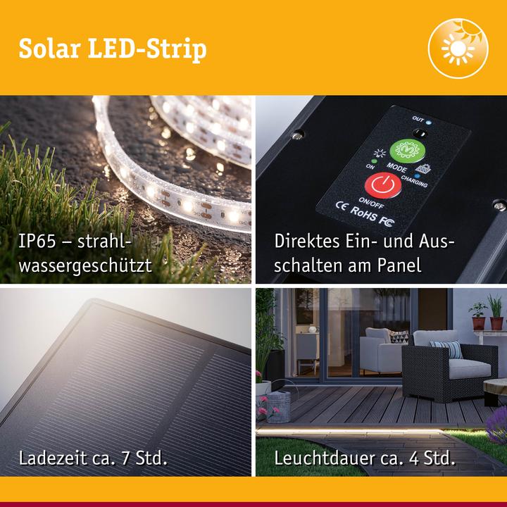 Actual product image Paulmann Solar Strip (500 cm, Indoor)
