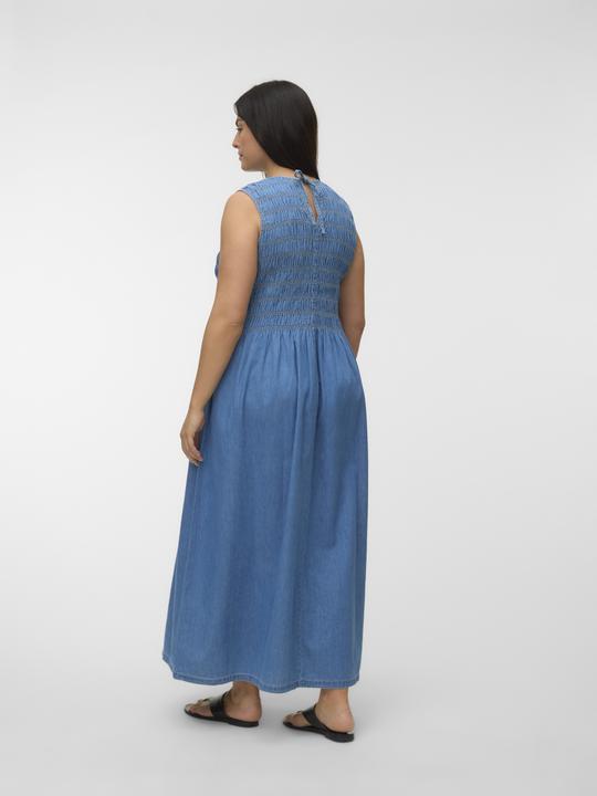 Image du produit Vero Moda VMCNERINA Langes Kleid Jeanskleid (44)