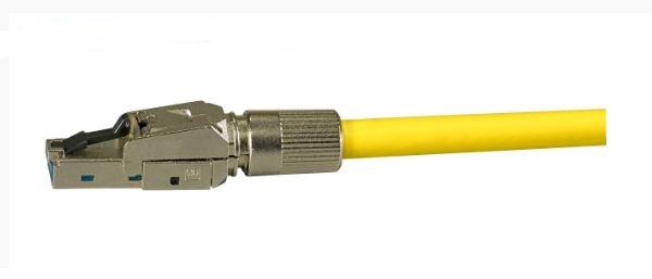 Produktbild EFB Elektronik GmbH Feldkonfektionierbarer Stecker,RJ45 Cat.8 Class 1 AWG22 (CAT8.1)