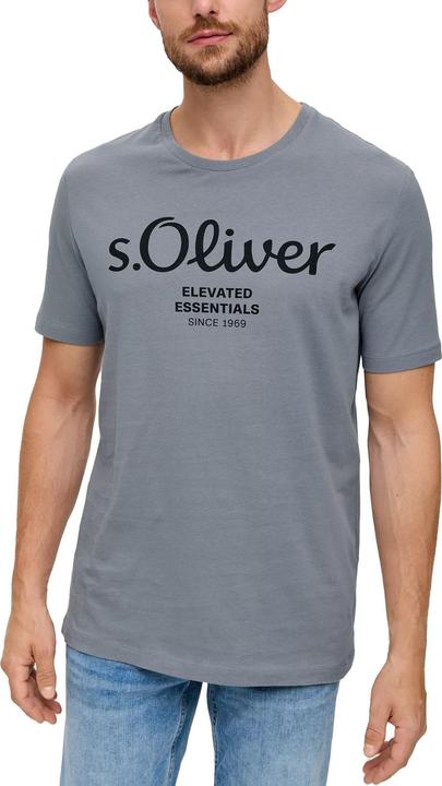 Image du produit S.Oliver T-Shirt Casual Bequem sitzend Logo T-Shirt (3XL)