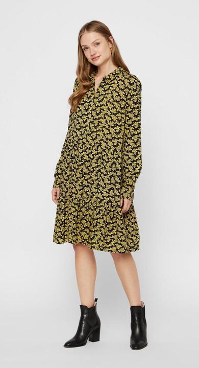 Image du produit Yas Robe chemisier en viscose à ourlet plongeant (S)