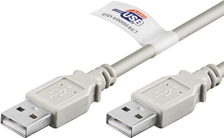 XCell USB 2.0 Hi-Speed Kabel mit A Stecker auf A Stecker (2 m)