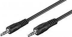 Produktbild Goobay Audio Verbindungskabel AUX, 3,5 mm stereo, Flachkabel (1.50 m)