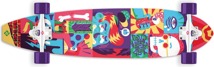 Produktbild MGA Longboard Street Surfing Cut KickTail 36 ' Comics (5.51")