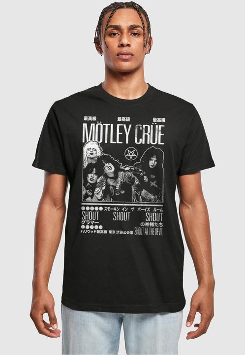 Produktbild Merchcode Motley Crue - Tokyo Shout T-Shirt Round Neck - 118025 (L)