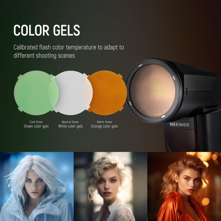 Immagine prodotto Neewer Flash Magnetic Accessory Kit For Z1 Round Head