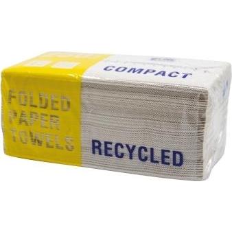 Soennecken Papierhandtuch Economy 22,5x22cm 2lg. V-Falz 20x250Bl., Haushaltspapier