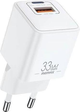 Remax Batt Series 33W PD+QC Multi-Compatible Fast Charger RP-U26 (33 W, 2 ports)
