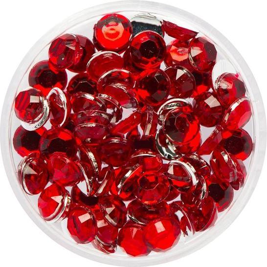 Actual product image Eulenspiegel Glitter stones ruby