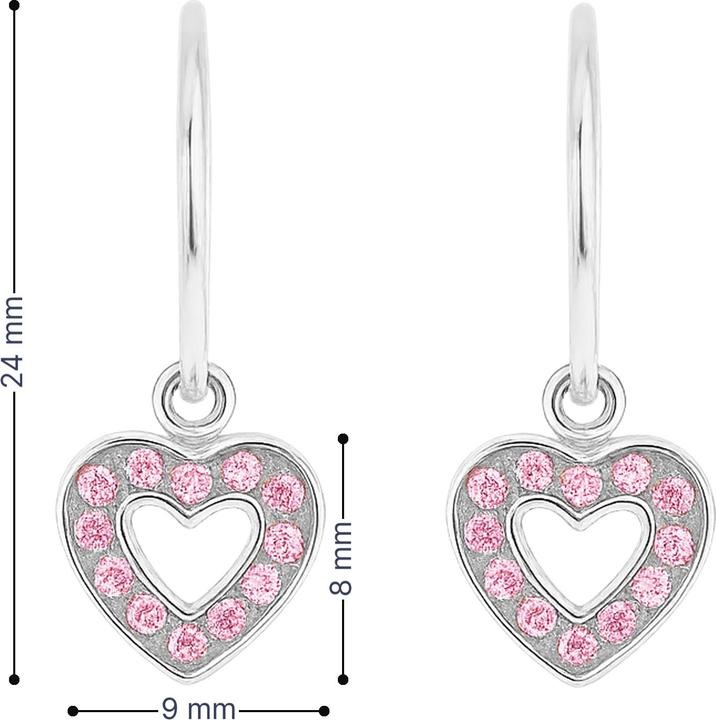 Immagine prodotto Leyda Herz Silber 925 Zirkonia (Argento 925)