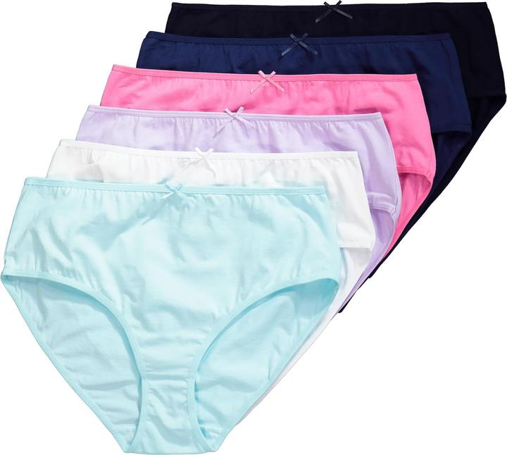 Produktbild Ulla Popken Midislips, 6er-Pack, Farbmix (54)