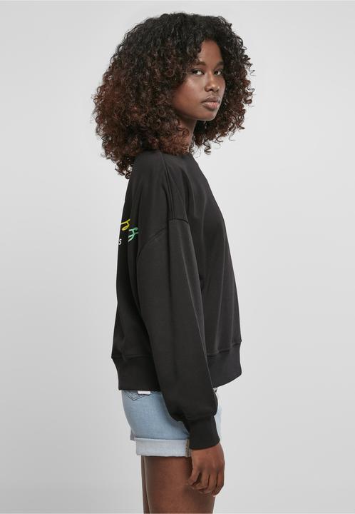 Produktbild Urban Classics Ladies Oversized Rainbow Crewneck (5XL)