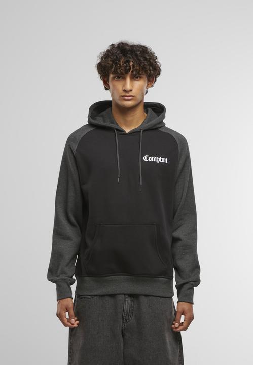 Produktbild Mister Tee MisterTee Compton Wording EMB Raglan Hoody - 201425 (XXL)