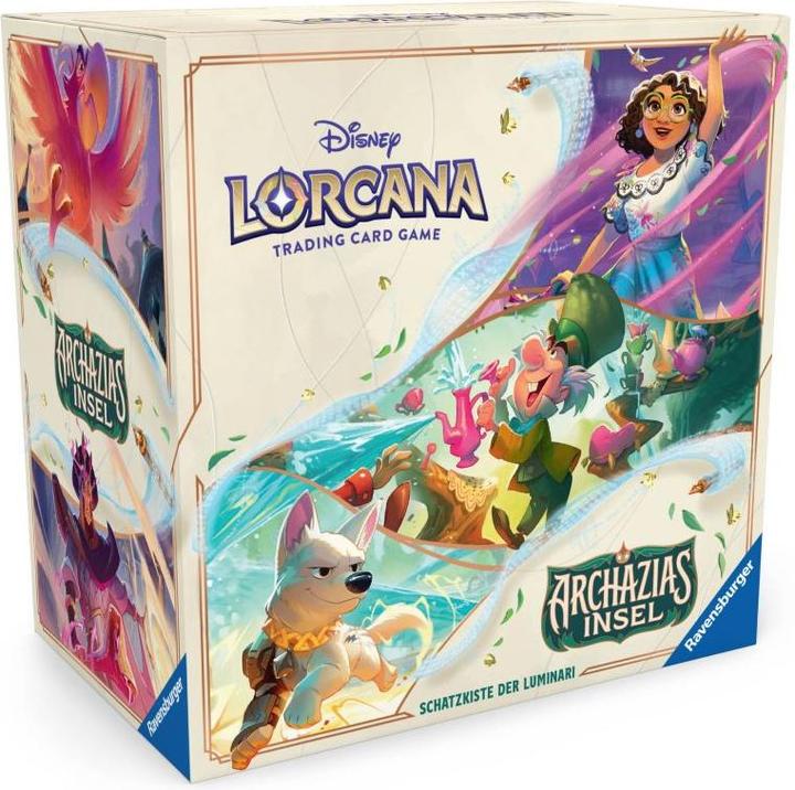 Immagine prodotto Ravensburger Lorcana: Archazias Insel - Schatzkiste der Luminari -D- (Tedesco)