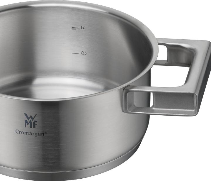 Image du produit WMF Ultimate Cool+ Cocotte avec couvercle, 16 cm (16 cm, Casserole, Acier inoxydable)