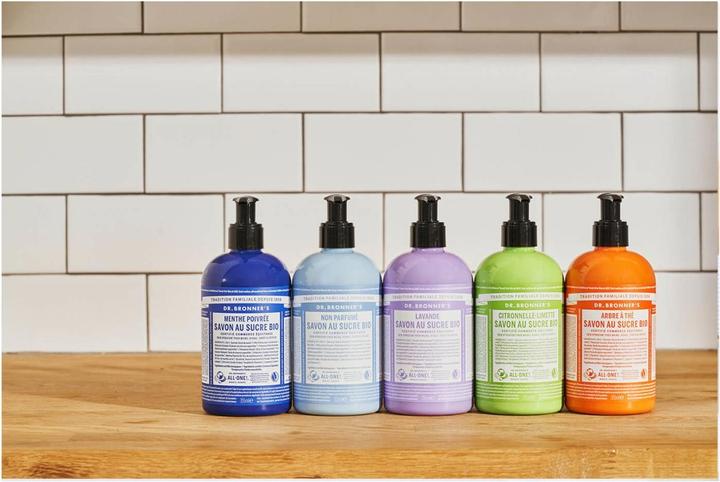 Produktbild Dr. Bronner's Sugar Soap (Flüssigseife, 355 ml)