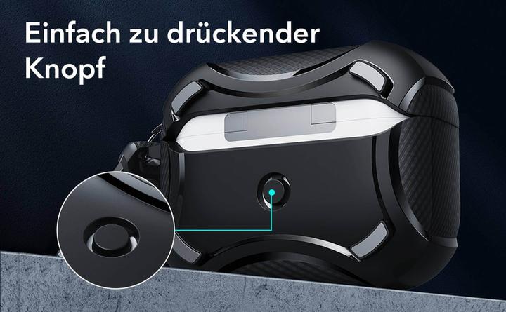 Actual product image ESR Cyber Tough Case with HaloLock (Charging case cover)