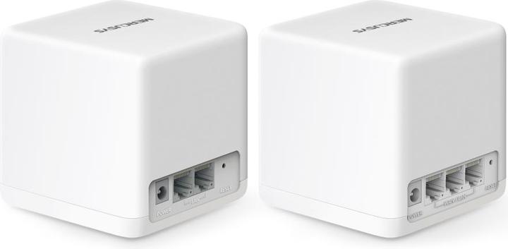 Productafbeelding Mercusys WL-Router Halo H1500X Home Mesh WiFi-systeem 2-Pack