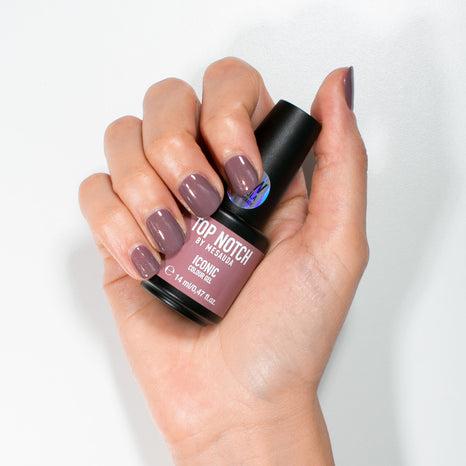 Produktbild Mesauda Top Notch Iconic 254 Lucky Strike Semi-Permanent Nail Polish 14ml (254 Lucky Strike, Farblack)