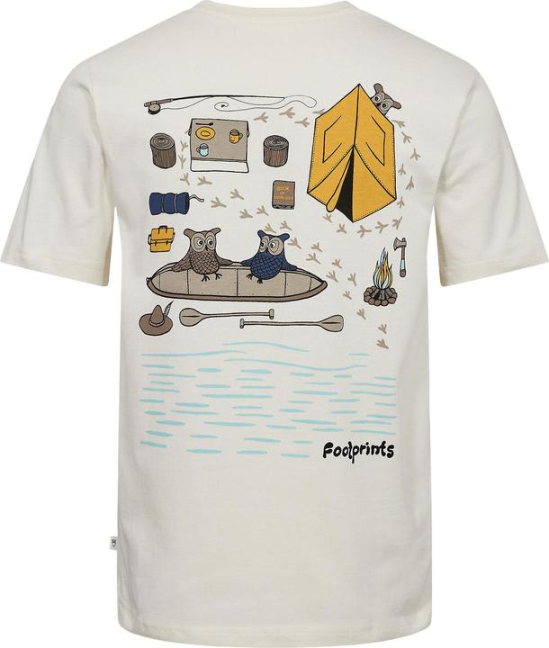 Actual product image KnowledgeCotton Apparel Regular S/S Heavy Single Footprint (S)