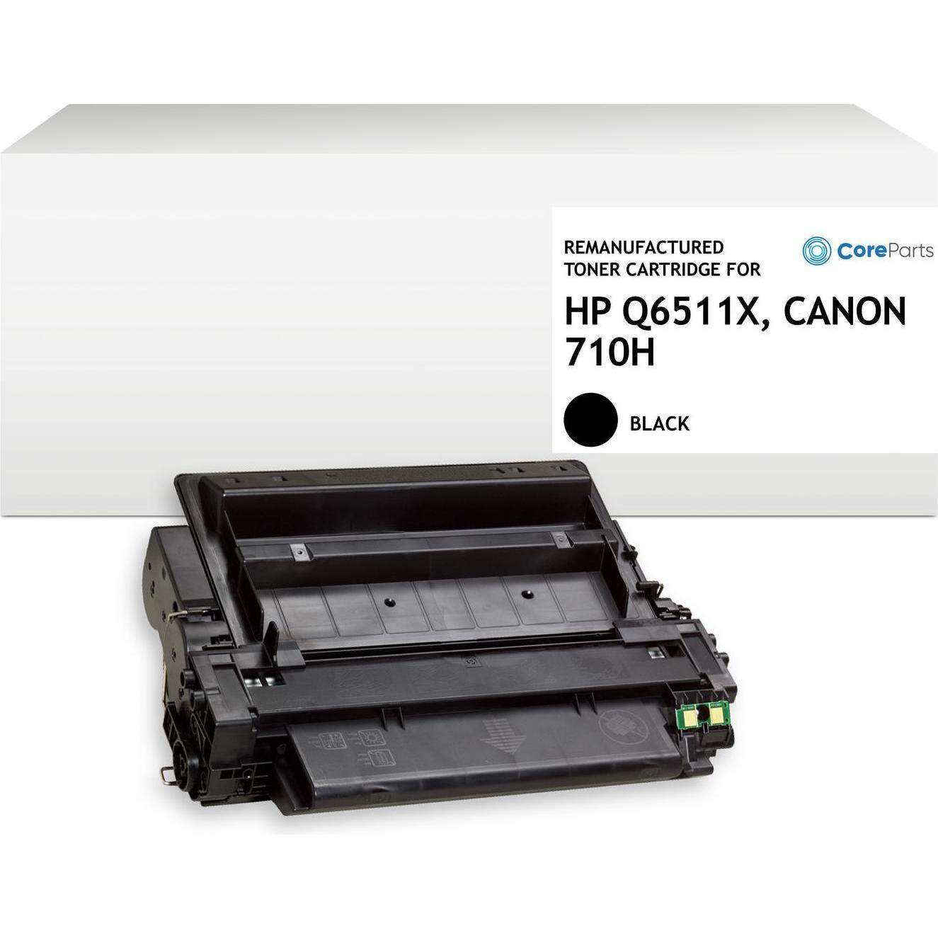 CoreParts, Toner, Lasertoner for Canon Black