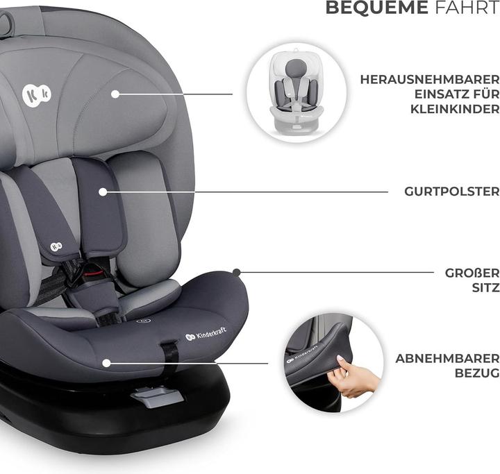 Produktbild KinderKraft I-Grow (Reboarder, ECE R129/i-Size Norm)